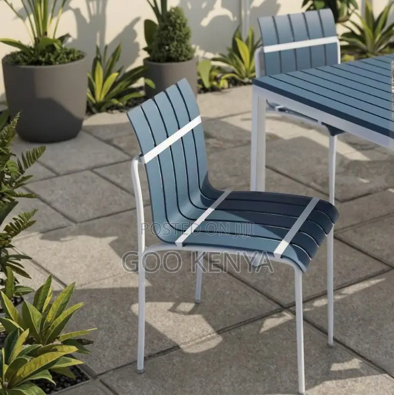 Home Chair; Home Outdoor Striped Chair