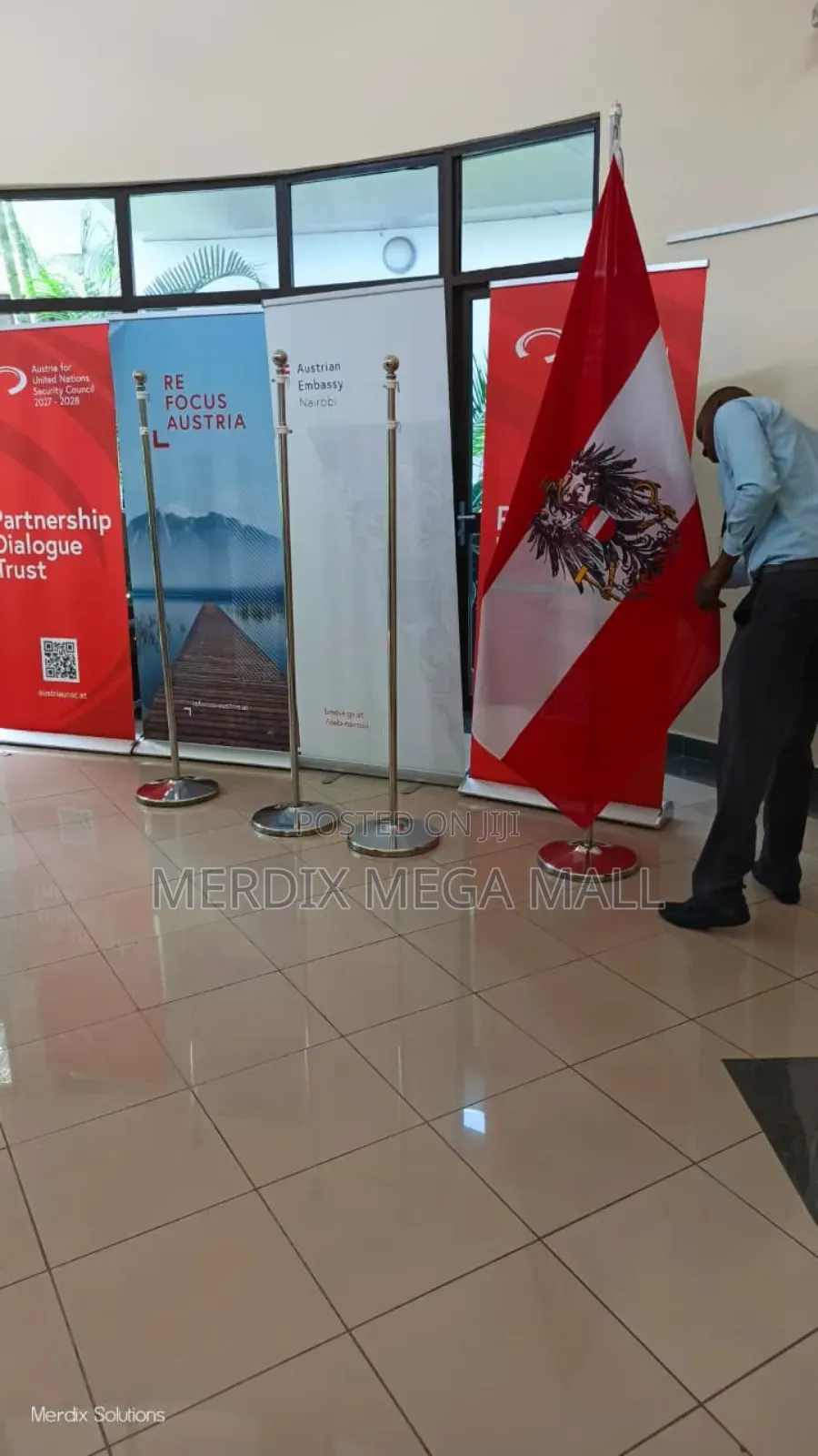 Ms012,Flags Stand, Flags