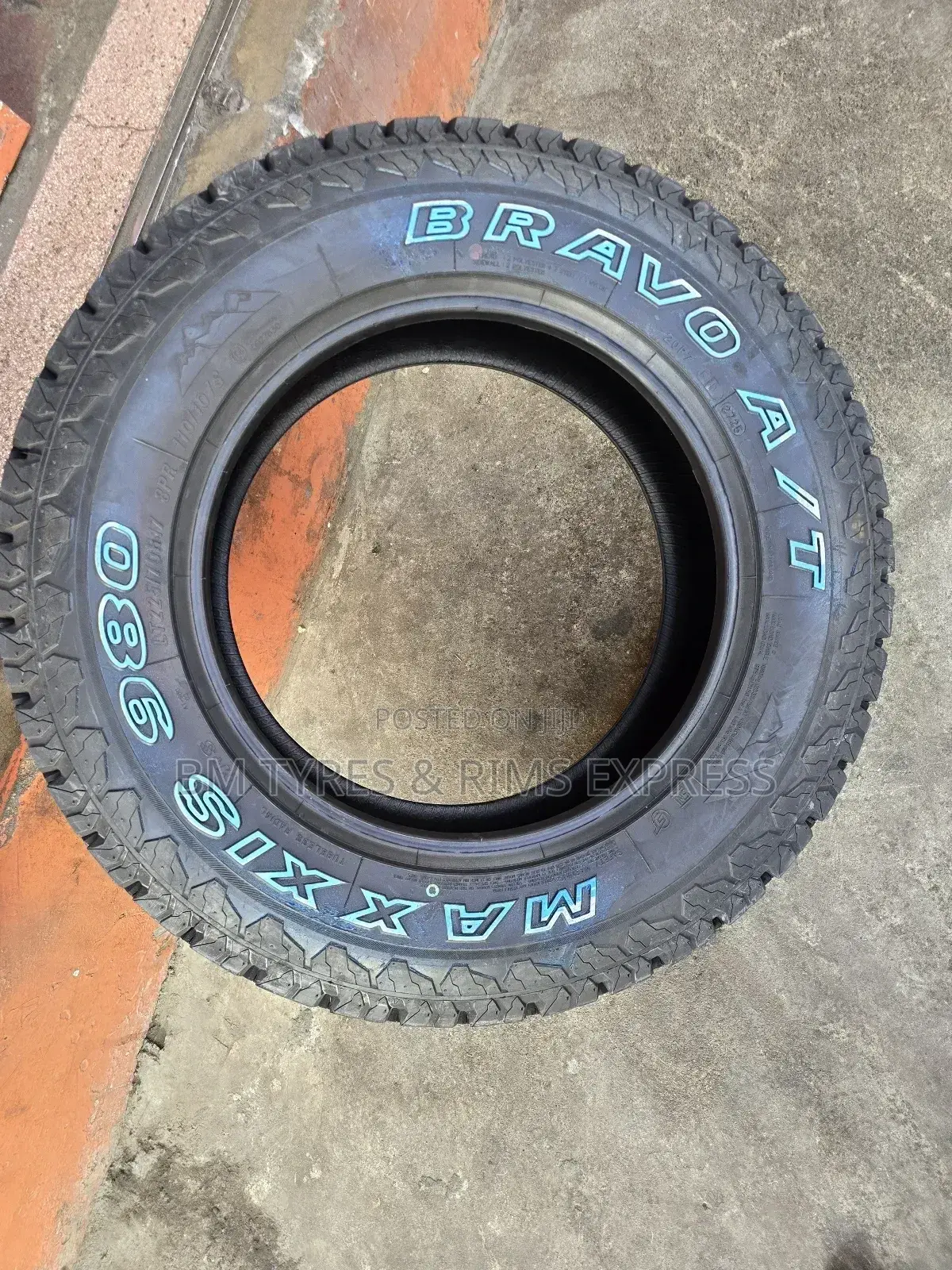 225 /70 R17 Maxxis Tyres (All Terrein) Commercial