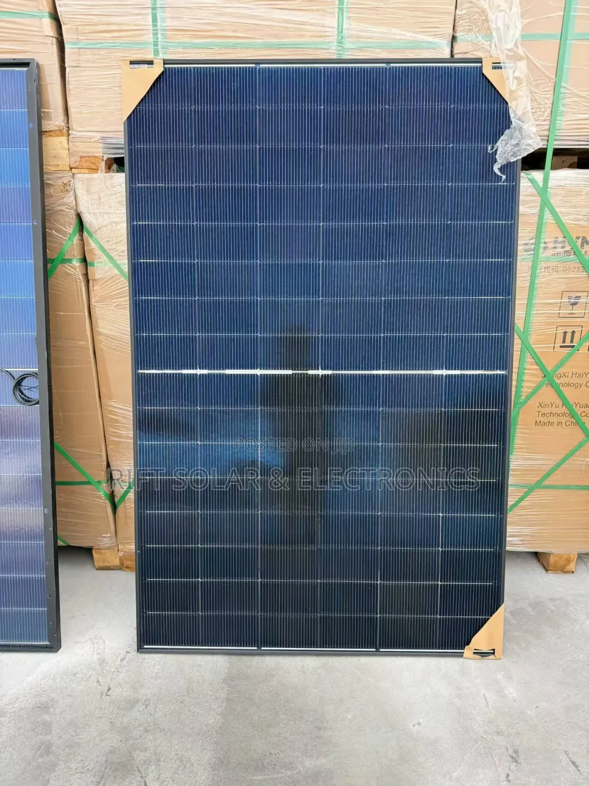 525 Watts Bifacial Solar Panels All Weather Mono Crystalline.