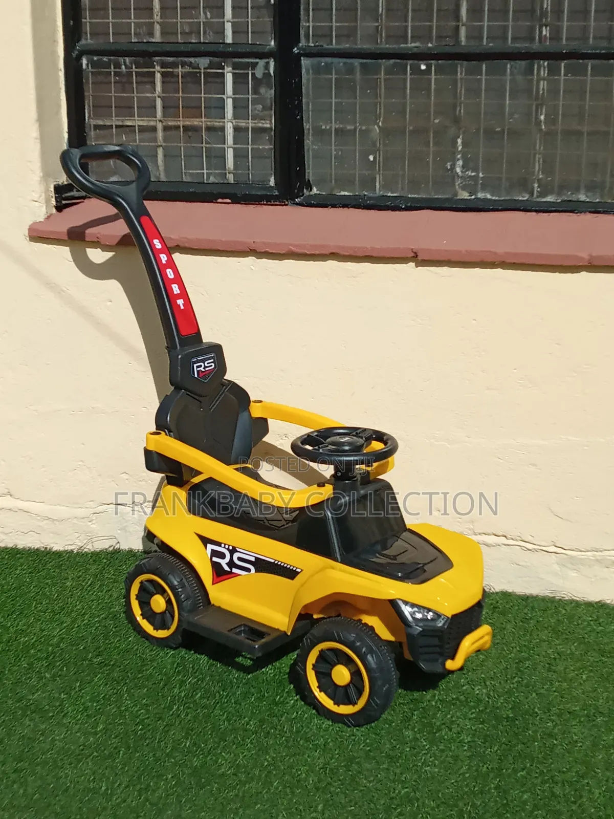 Kids Sporty Push Car With Handle