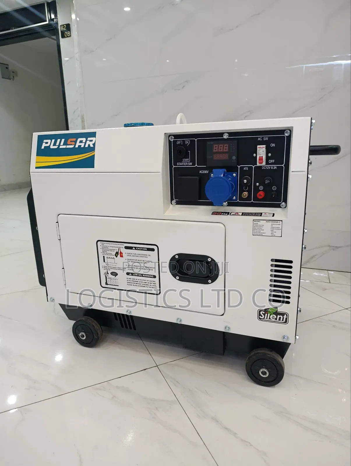 8kw - 10kva Pulsar Silent Diesel Generator