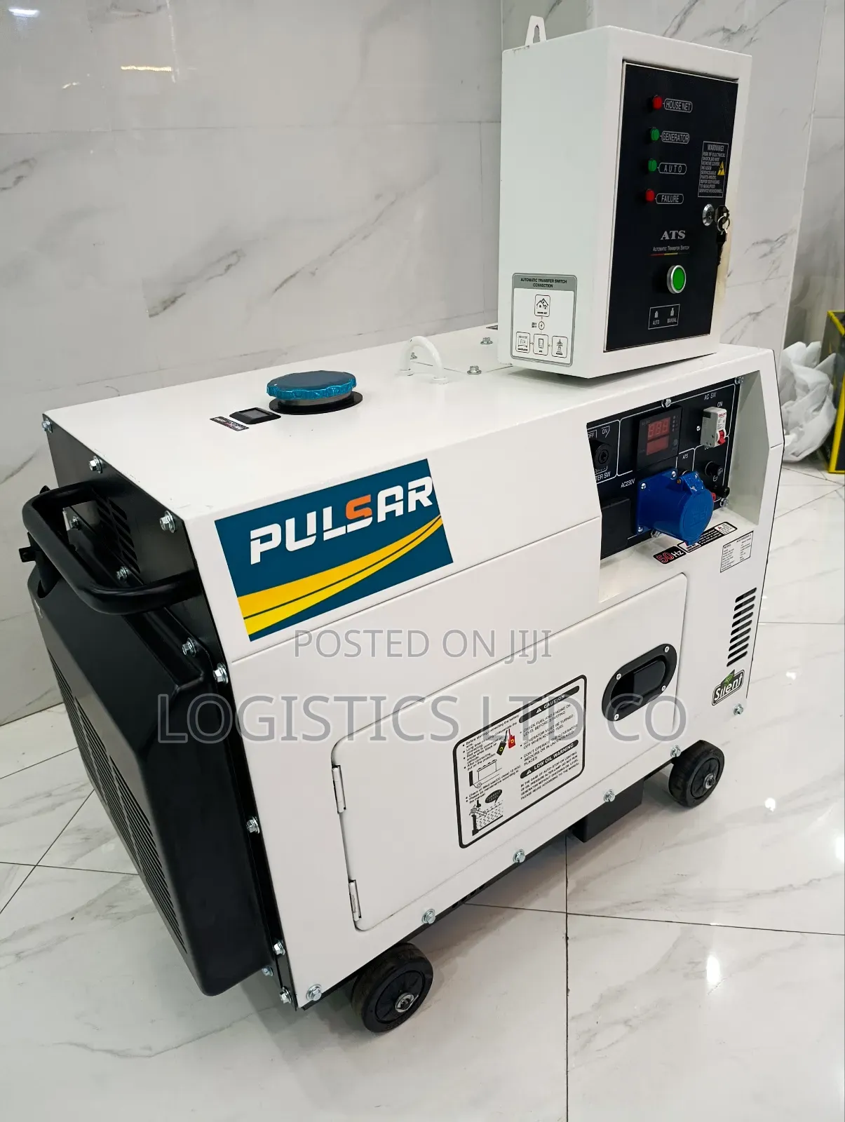 8kw - 10kva Pulsar Silent Diesel Generator
