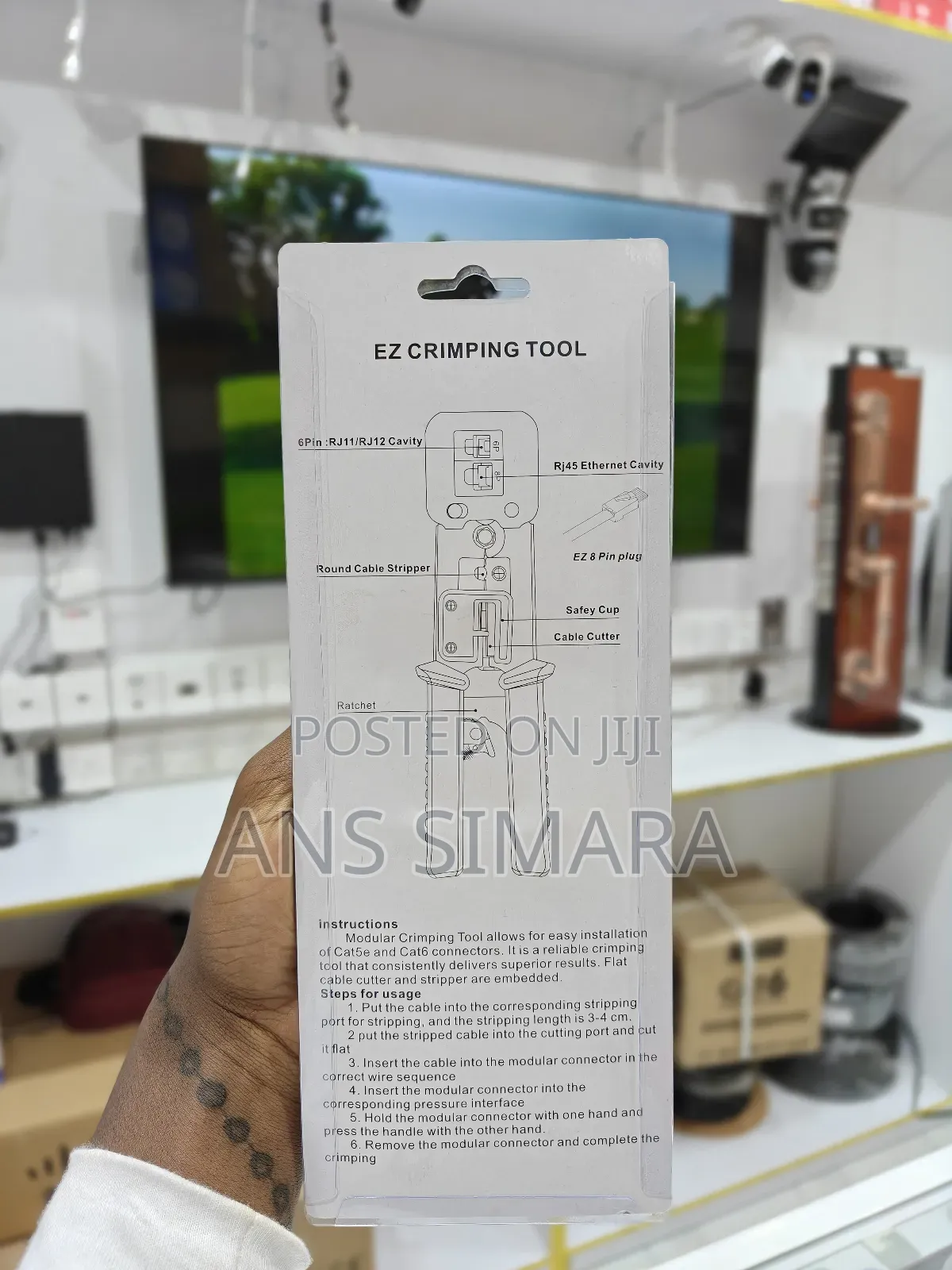Heavy Duty Rj45 Crimping Tool
