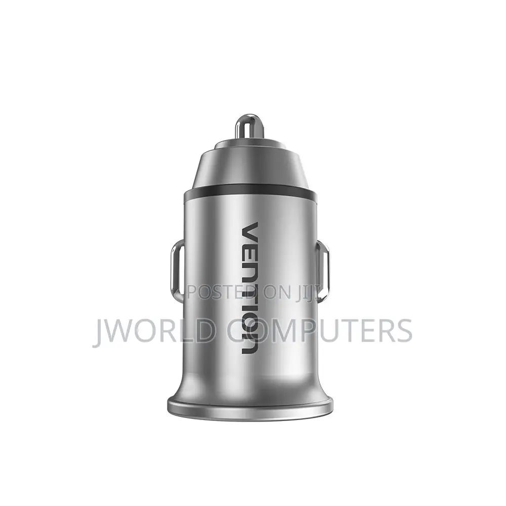 Vention Two-Port Usb A+A(30+30) Car Charger