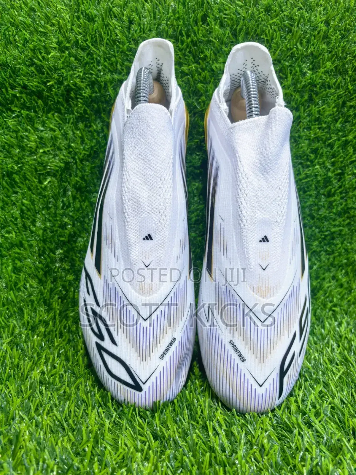 Adidas F-50 Elite Laceless Road to Glory White Gold