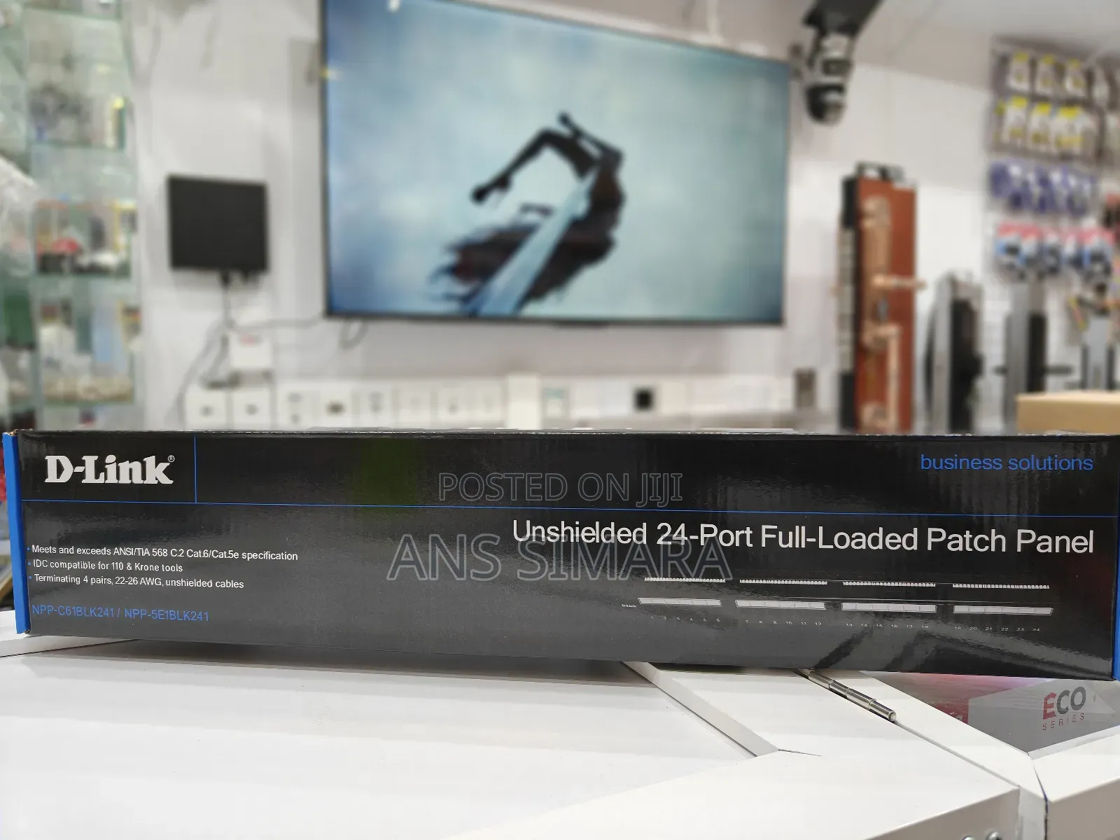 D-Link 24p Full Loaded Patch Panel