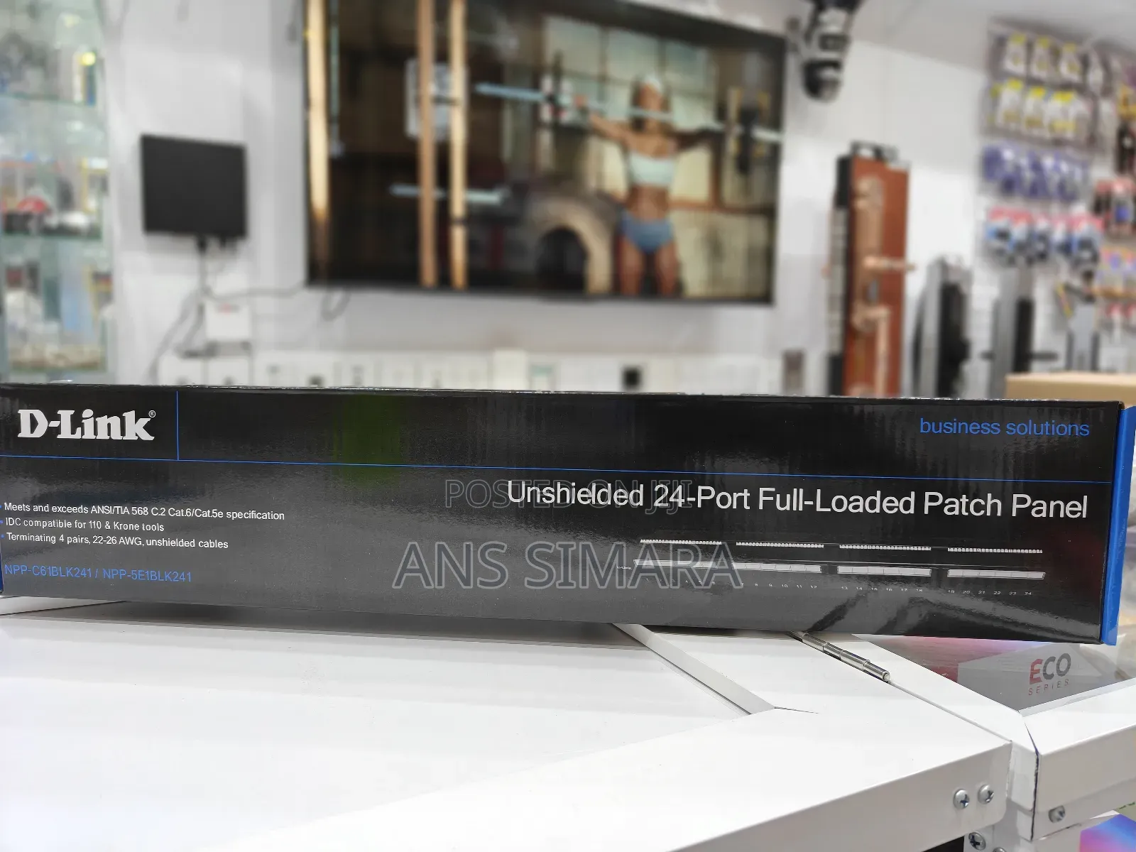 D-Link 24p Full Loaded Patch Panel