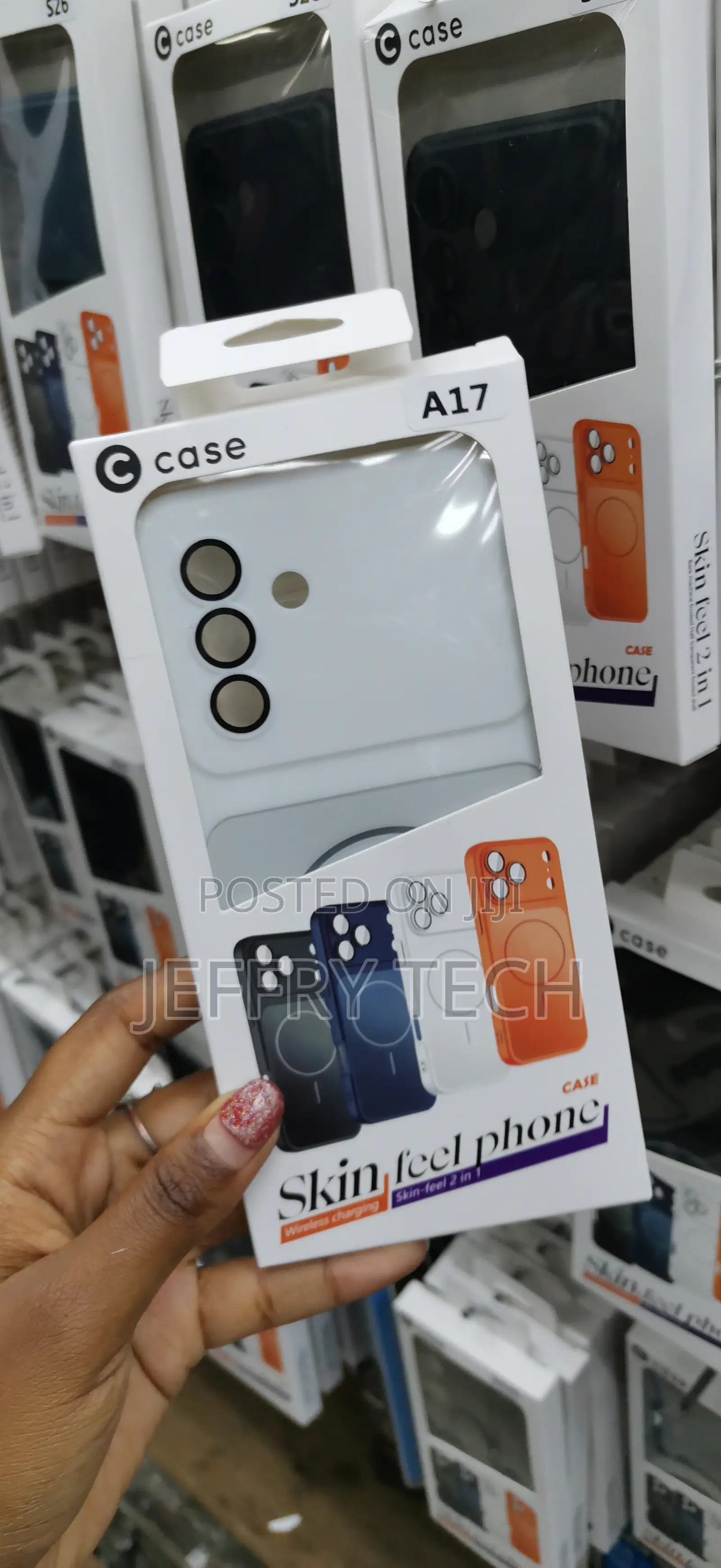 Eeke for Samsung Galaxy A17 5g Magnetic Tpu Case -White