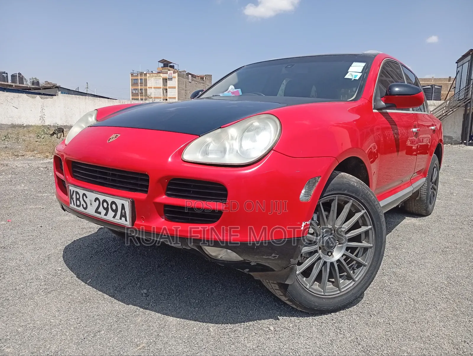 Porsche Cayenne 2007 Red