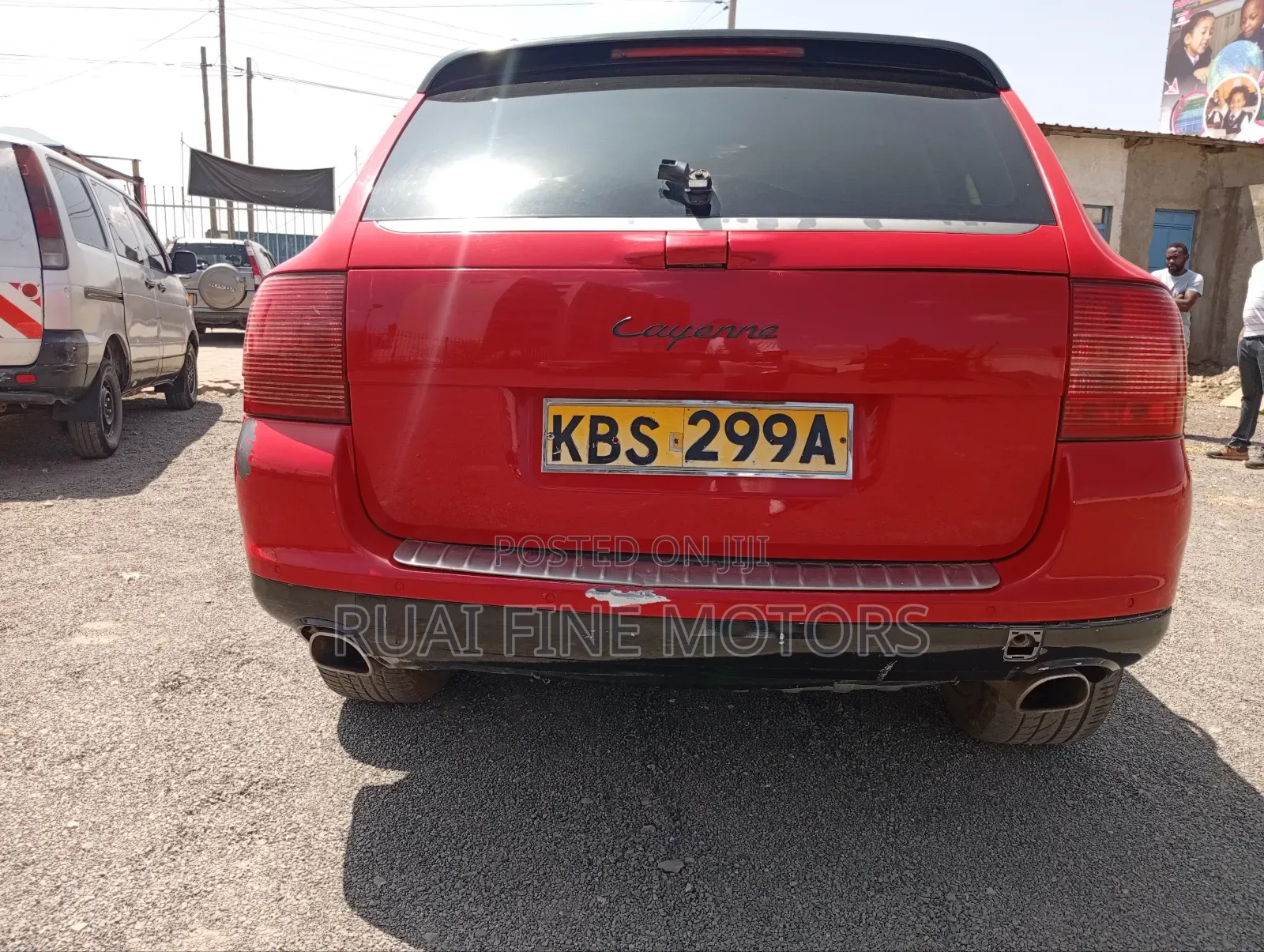 Porsche Cayenne 2007 Red