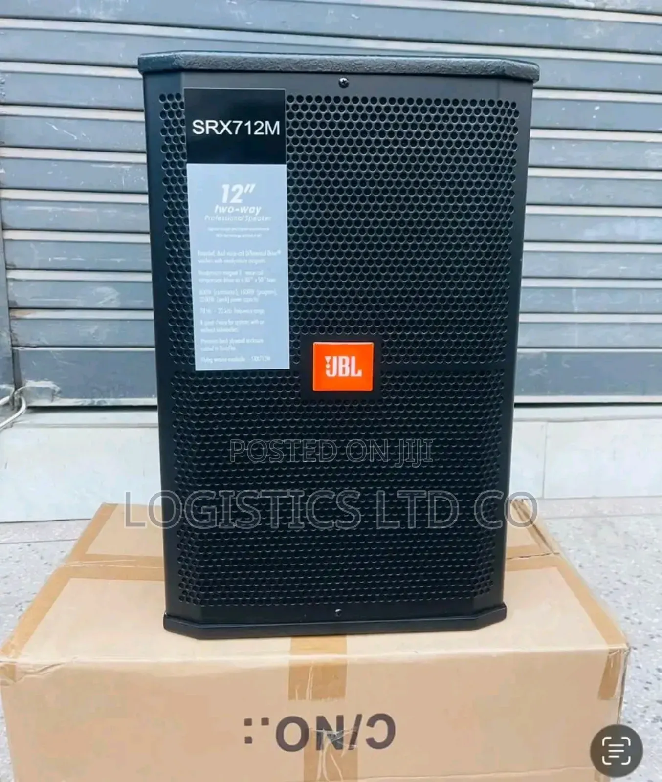 JBL Srx712m Dual 12-Inch 1200watts High Power 2-Way Passive Mid