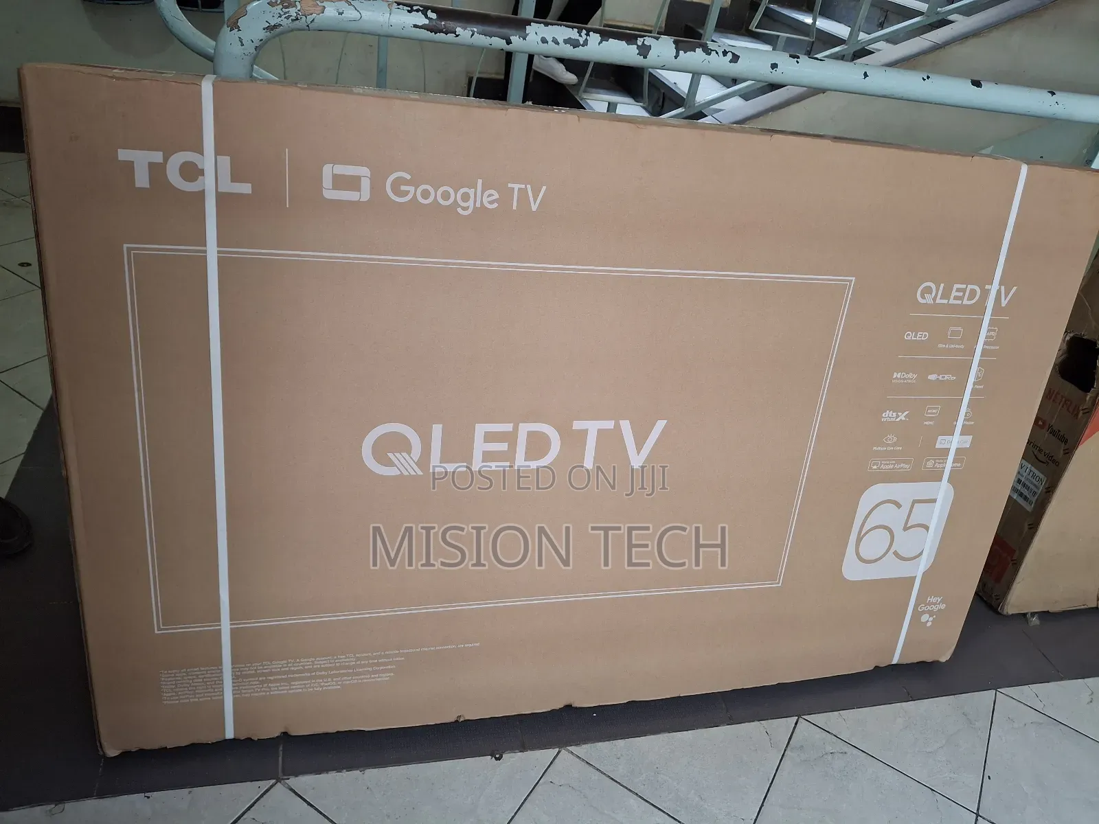 TCL 65-Inch Qled Google Tv. * 