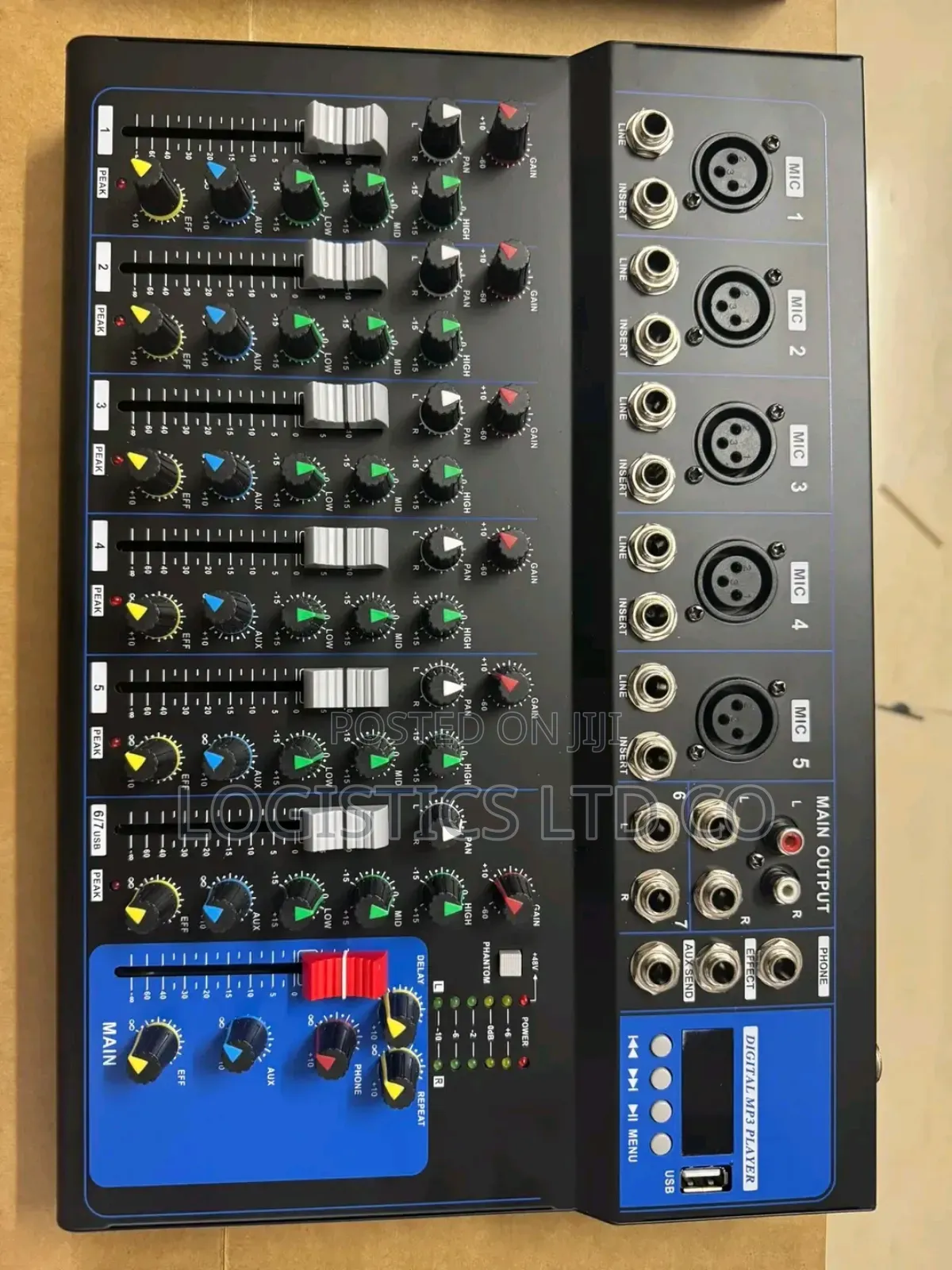 Yamaha F7 Usb 7 Channel Audio Mixer With Bluetooth
