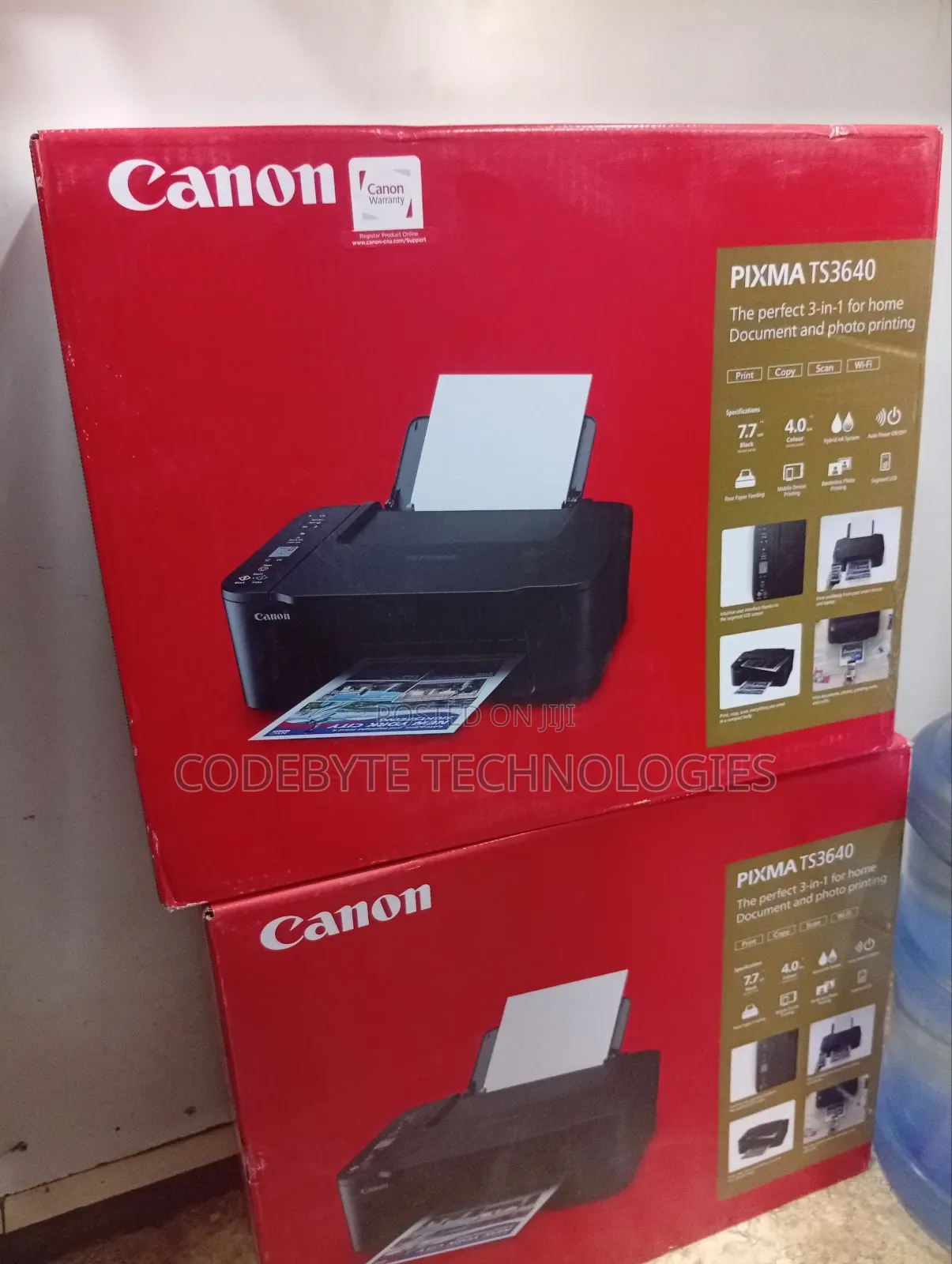 Canon Pixma Ts3640 All in One Color Printer