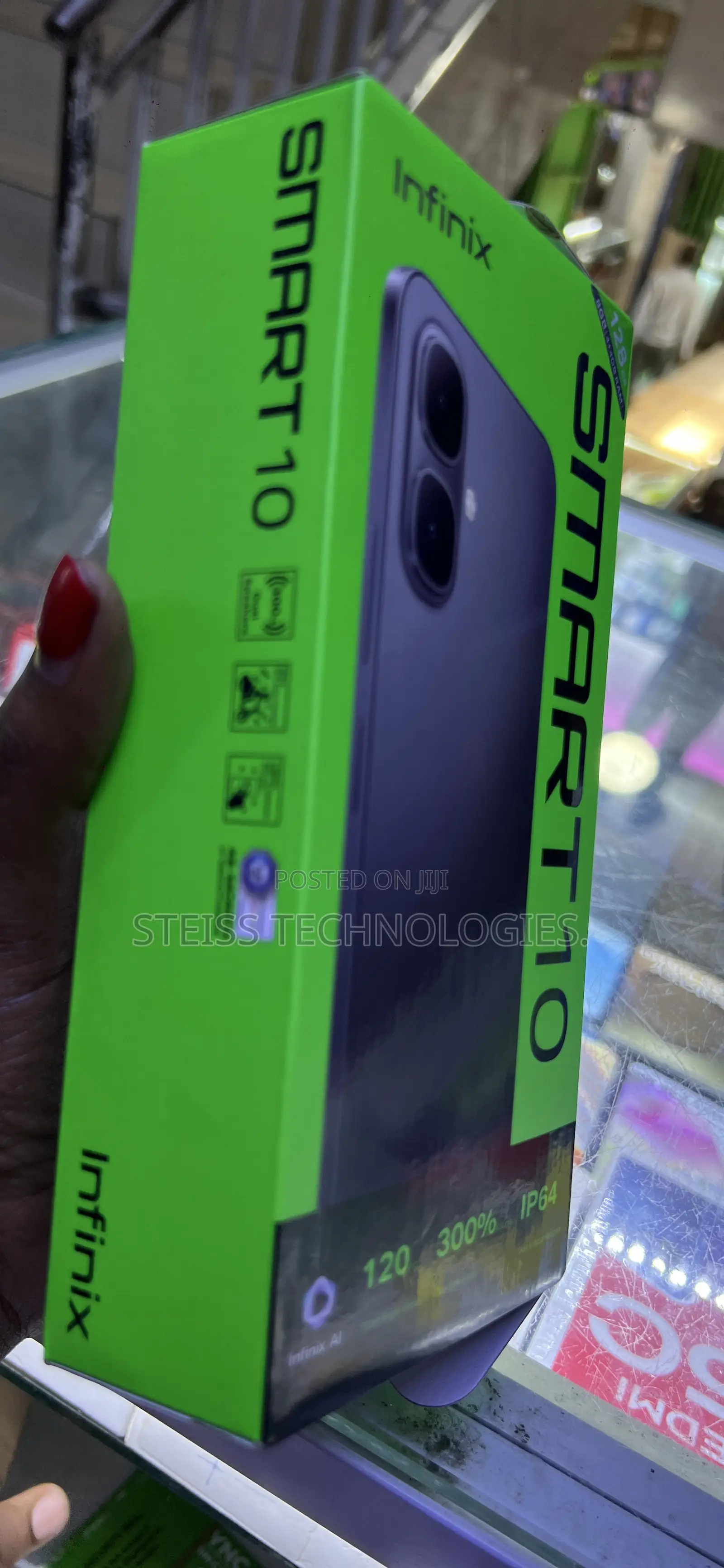 New Infinix Smart 10 128 GB Black
