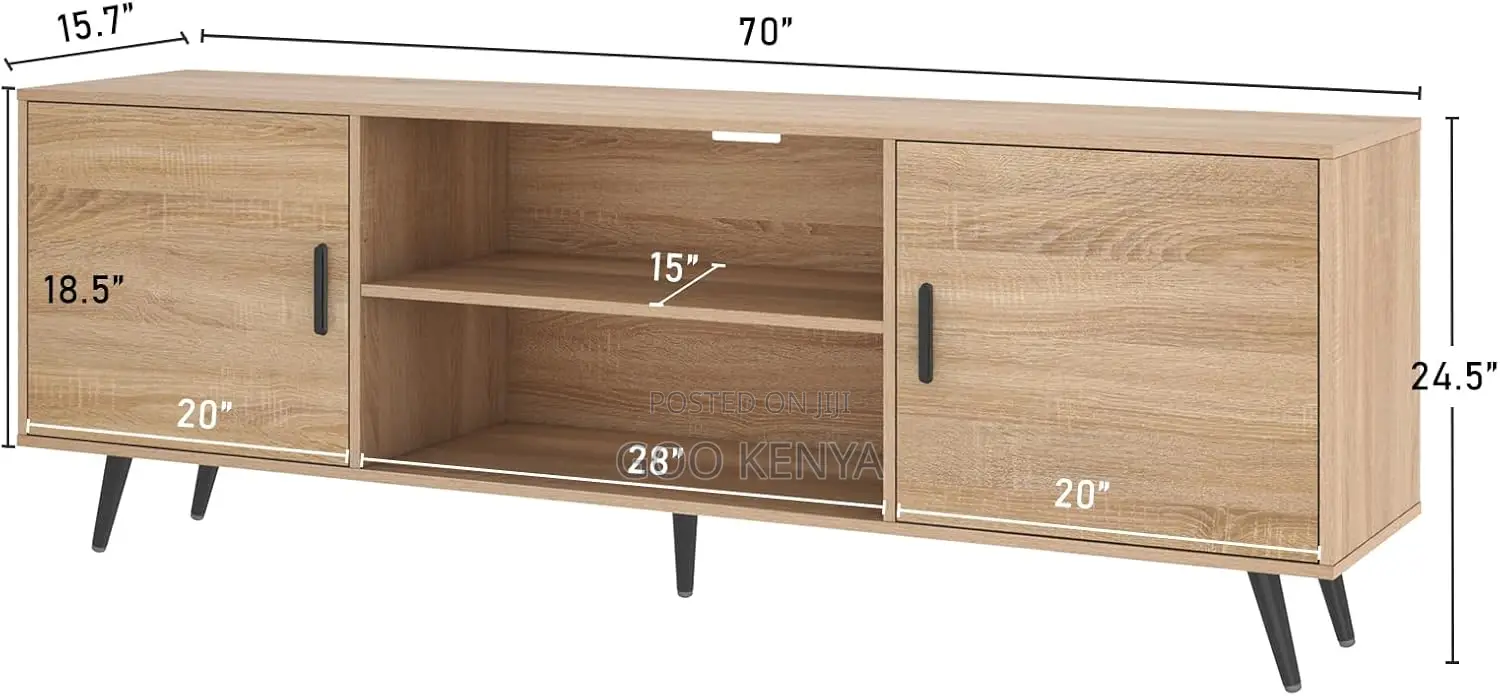 Home Tv Cabinet; Classic Wooden Tv Table With Storage For Living Room