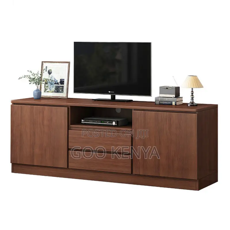 Home Tv Cabinet; Classic Wooden Tv Table With Storage For Living Room