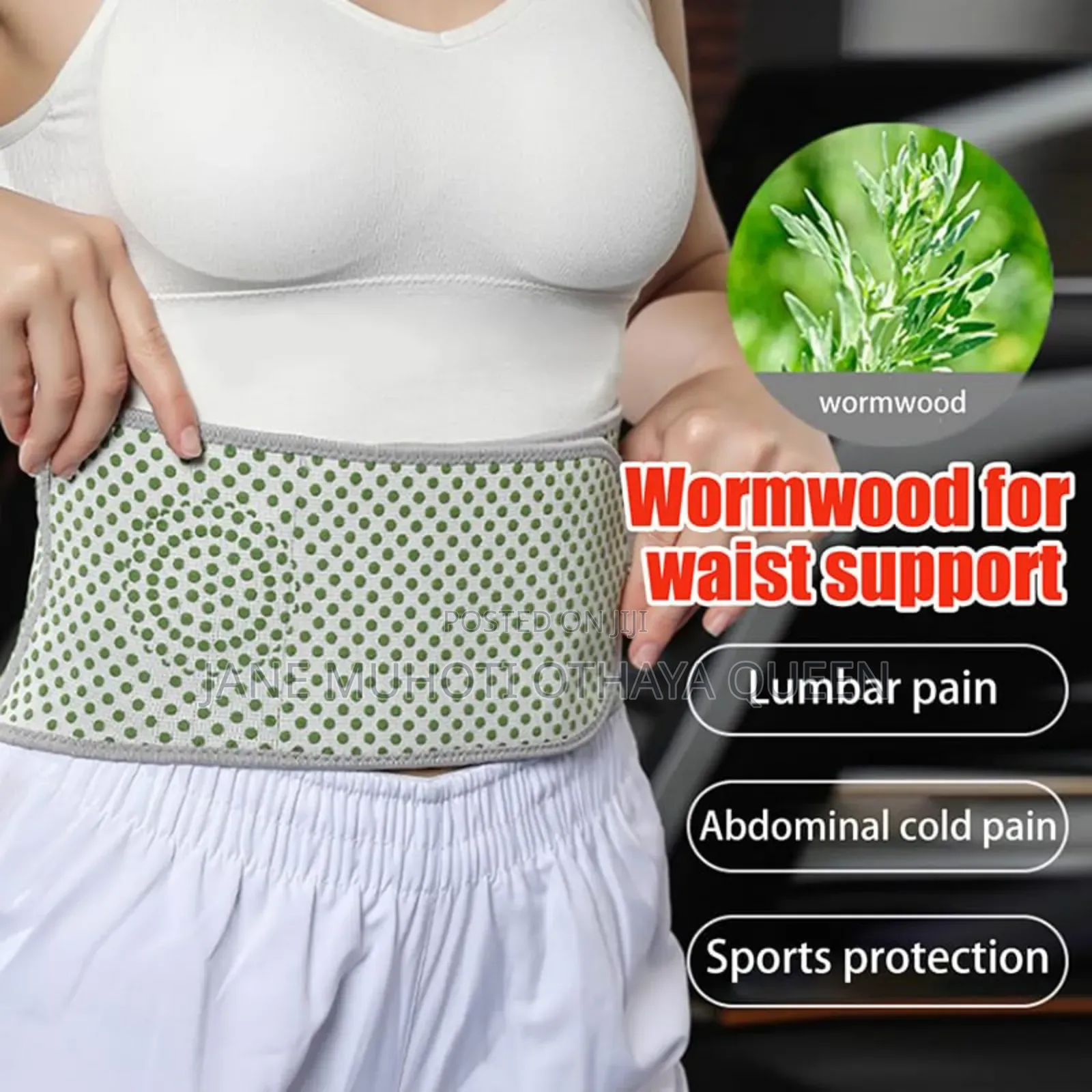 *Wormwood Waist Support Belt