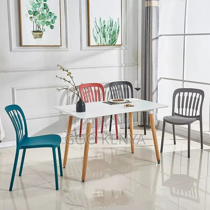 Home Chair; Plastic Colorful Chair For Outdoor Dining And Entertaining
