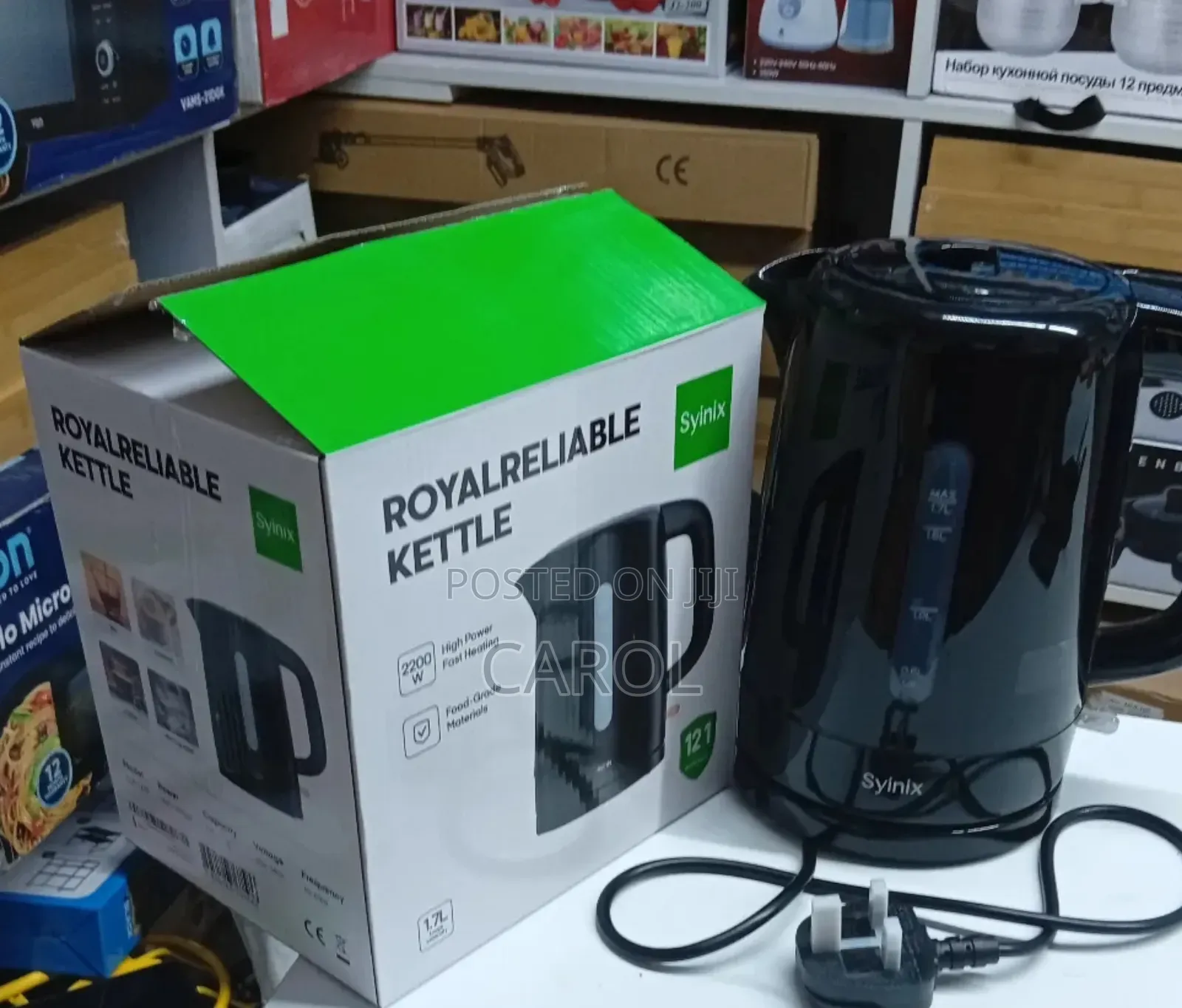 Syinix 1.7l Electric Kettle
