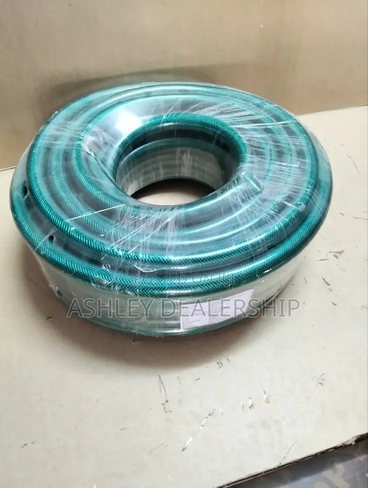 Green Braided Hose Pipe