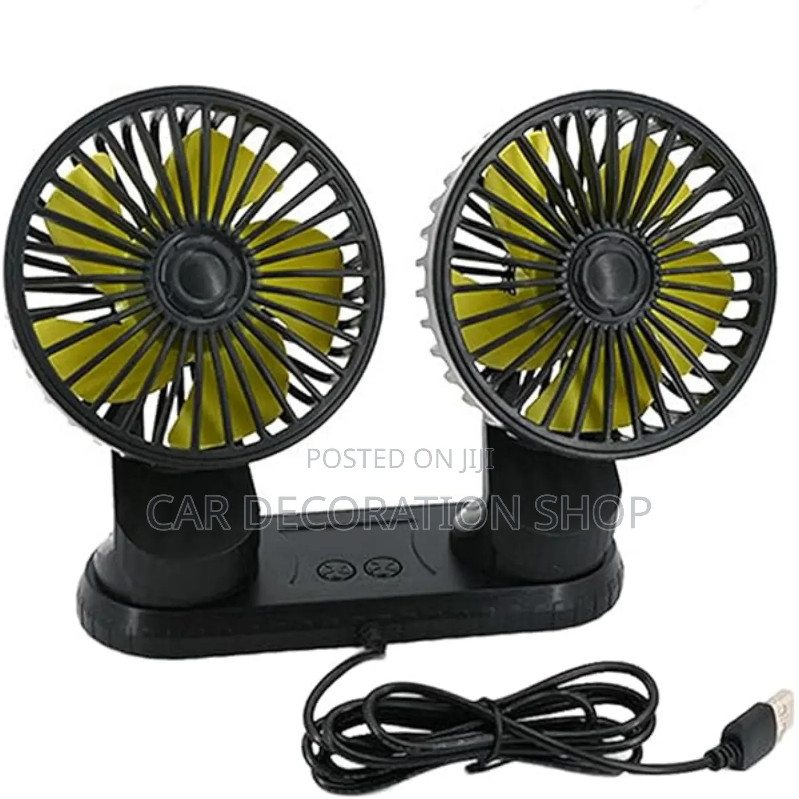 Office,Home,Car Double USB Cooling Fan