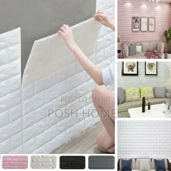 3d Foam White Panels