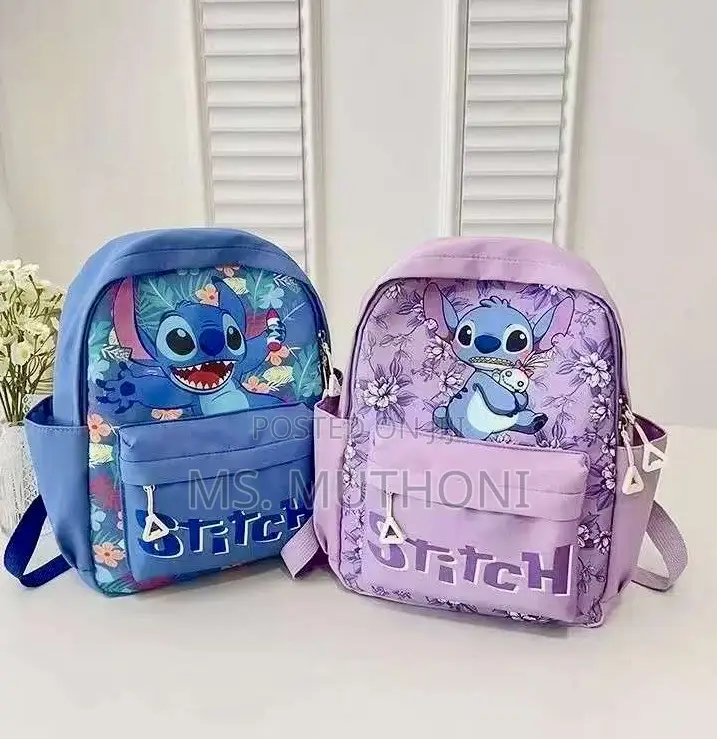 Preschool Stitch Themed School Backpack  Bags*