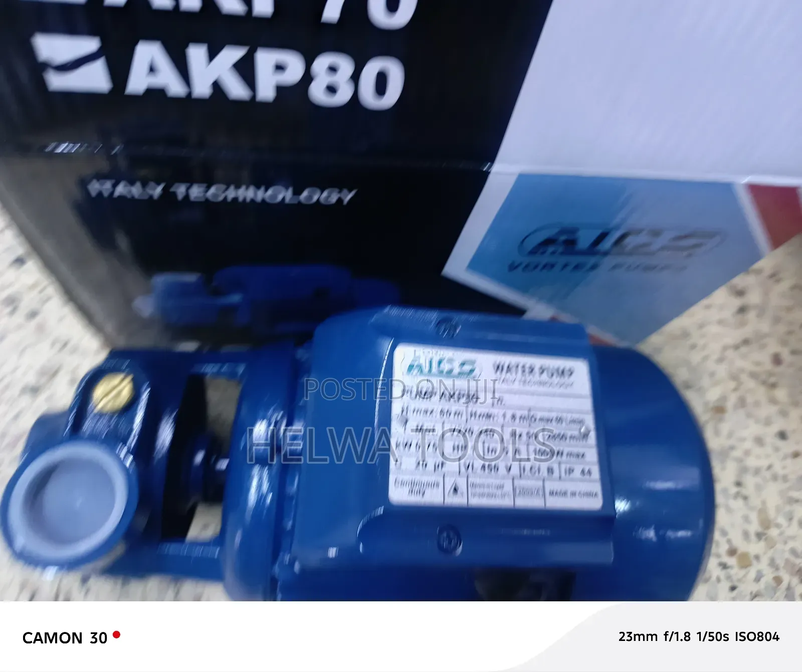 Aico Japan 1hp, Centrifugal Booster Pump