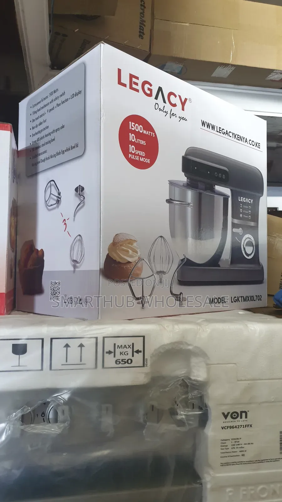 Legacy 10l Stand Mixer