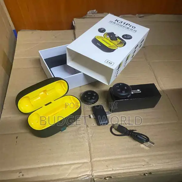  Pro Wireless Mic With Dual Transmitters