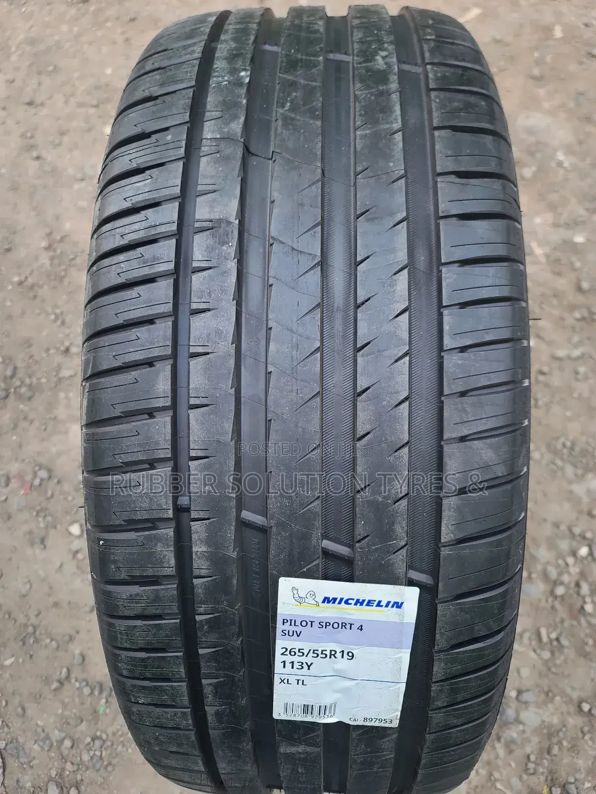 265 /55 R19 Michelin Tyres 113 Y XL Pilot Sport 4 SUV