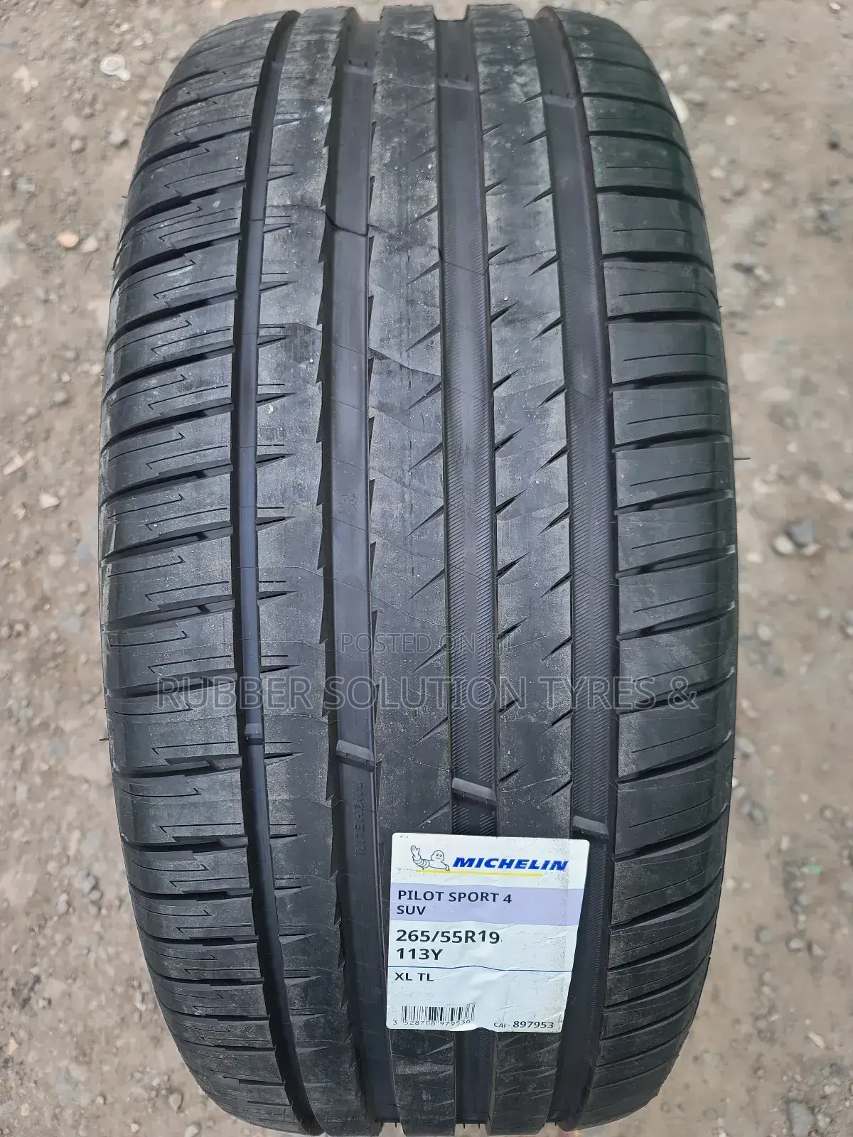 265 /55 R19 Michelin Tyres 113 Y XL Pilot Sport 4 SUV