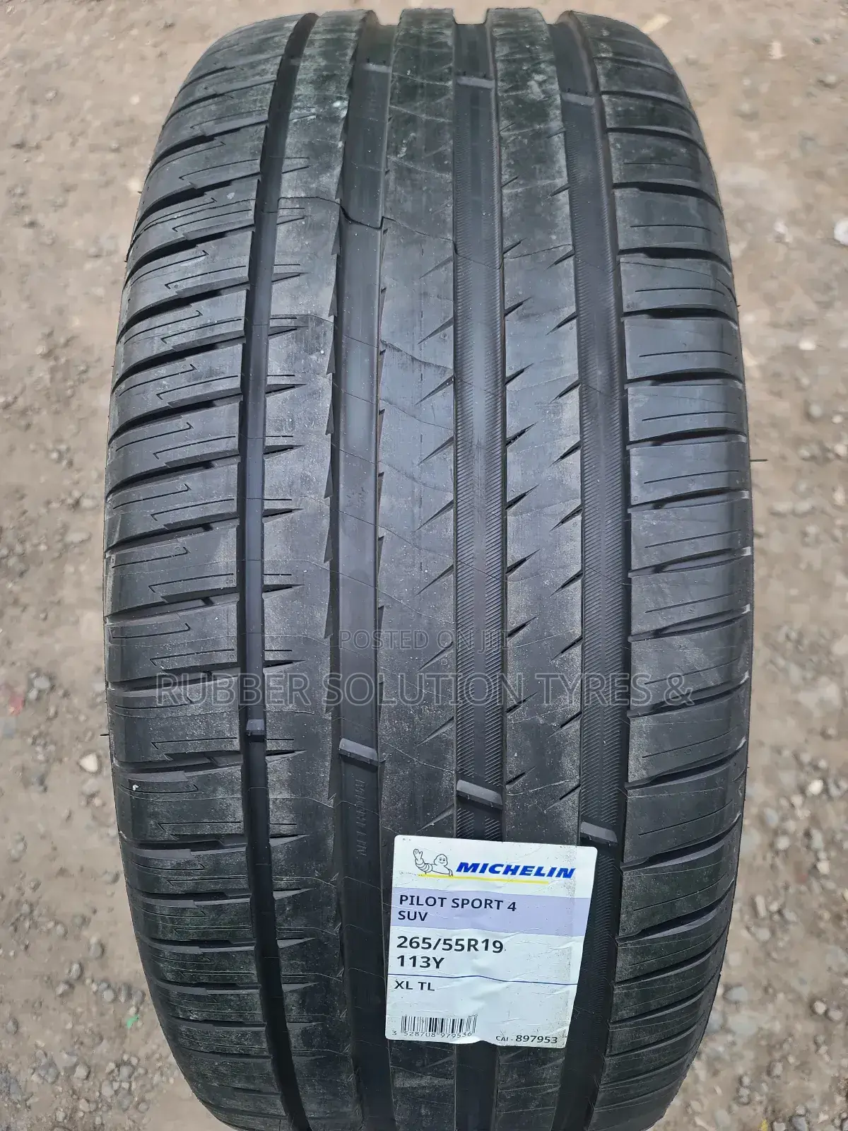265 /55 R19 Michelin Tyres 113 Y XL Pilot Sport 4 SUV