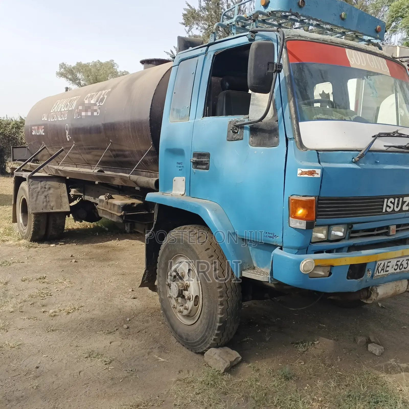 Exhauster Lorry