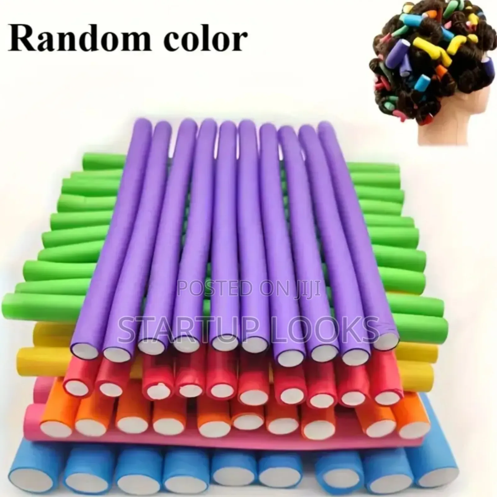 20 Pieces Flexi Rods Hair Flexi Rods