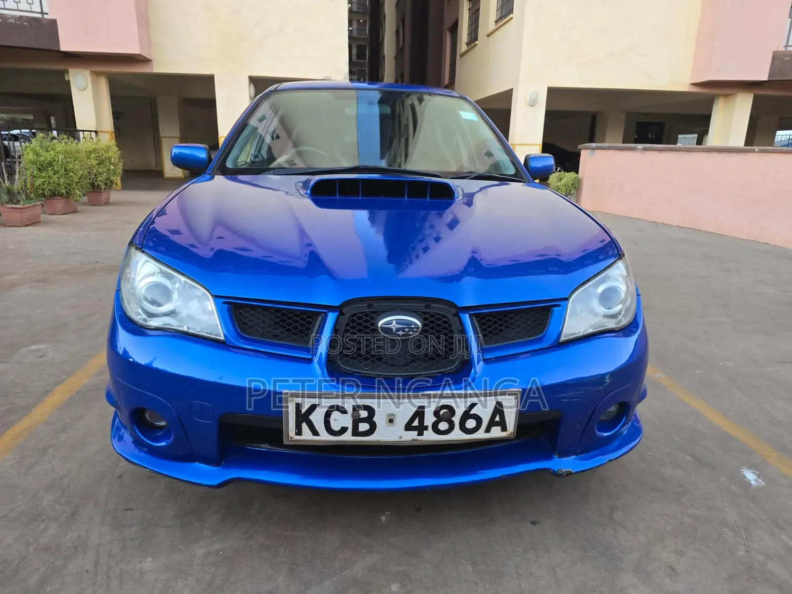 Subaru Impreza 2.5 STi WRX 2007 Blue