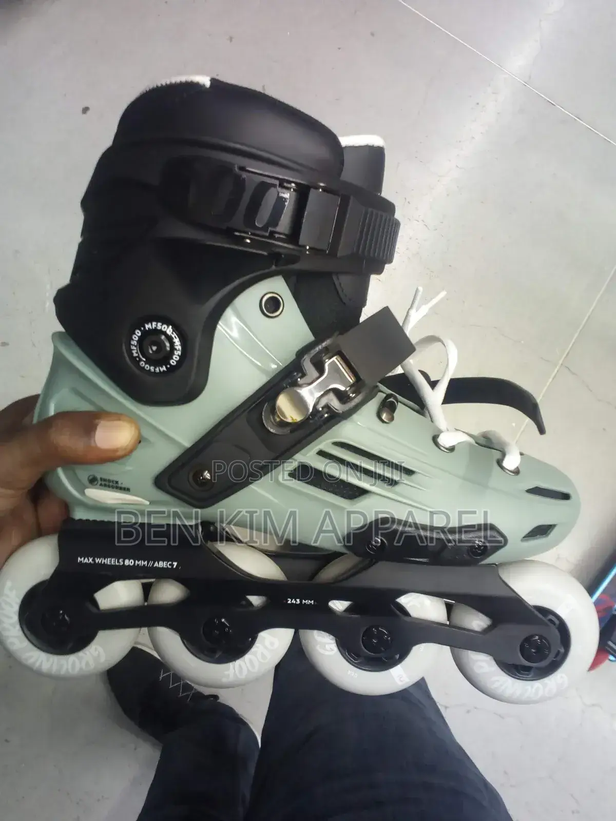 Inline Roller Skates Triple Fastening With Side Mounted Protection.