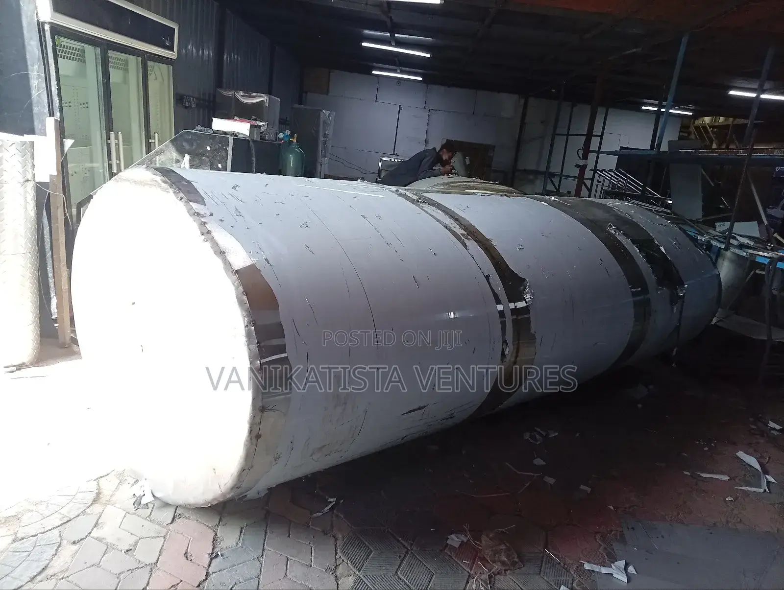  Litres Stainless Steel Tank for Milk and Water.