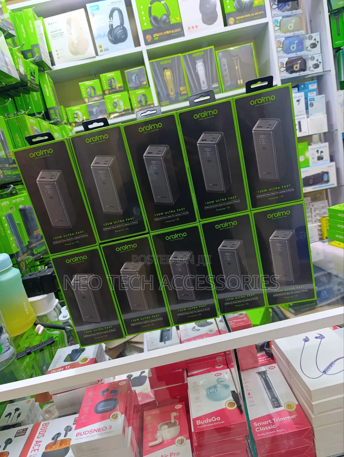 Oraimo Powerjet 130 Powerbank for Laptops and Phones (27600mah)