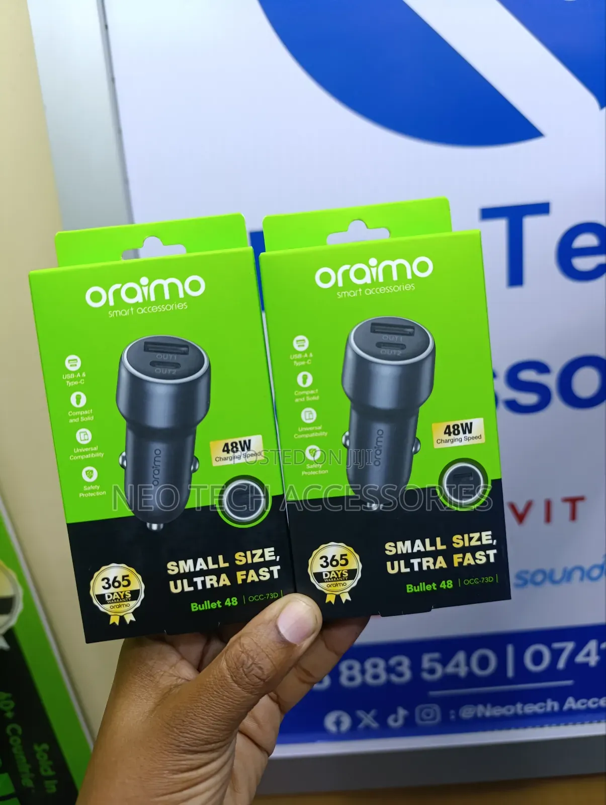 Oraimo Bullet 48 Car Charger