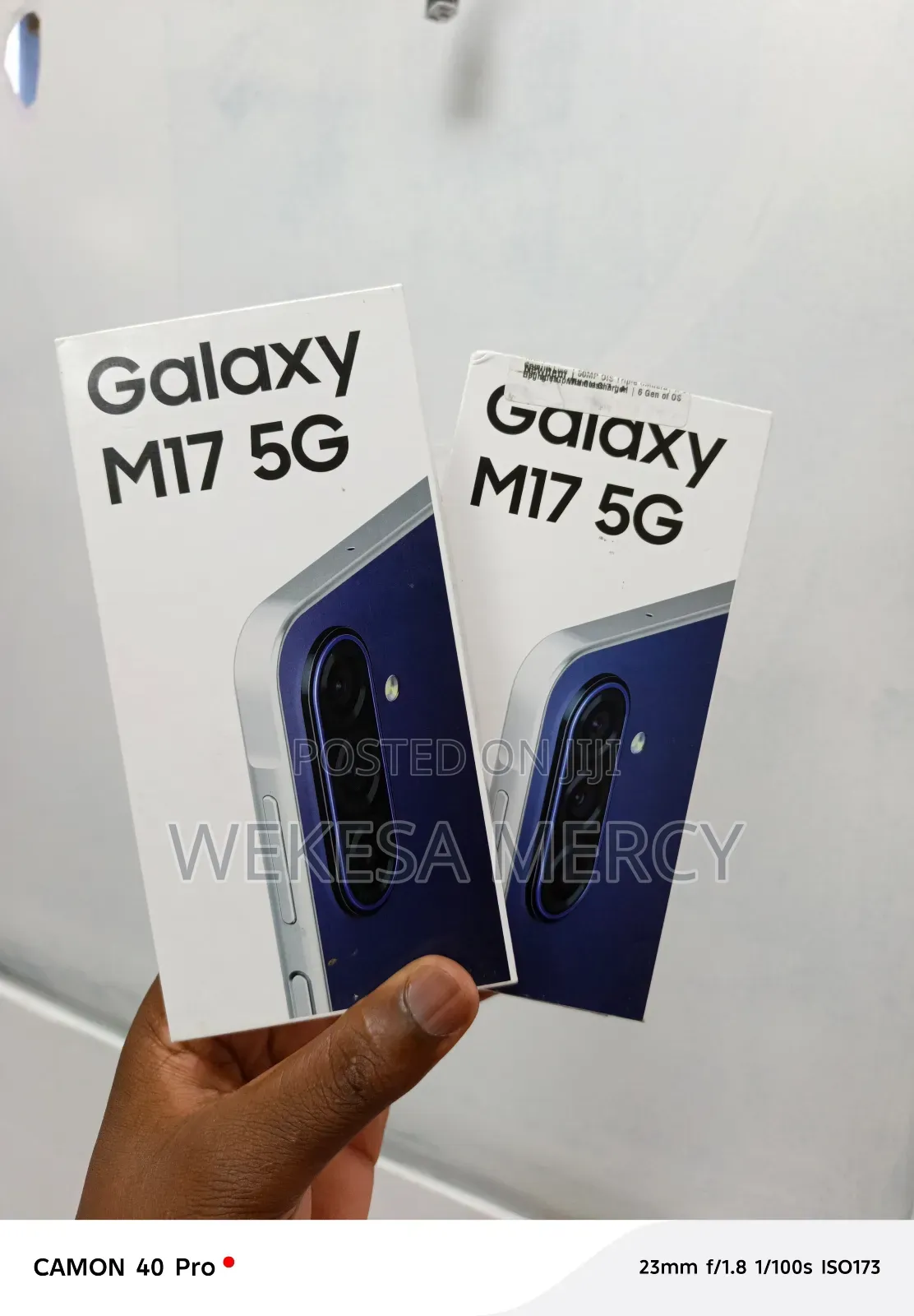 New Samsung Galaxy M17 5G 128 GB Silver