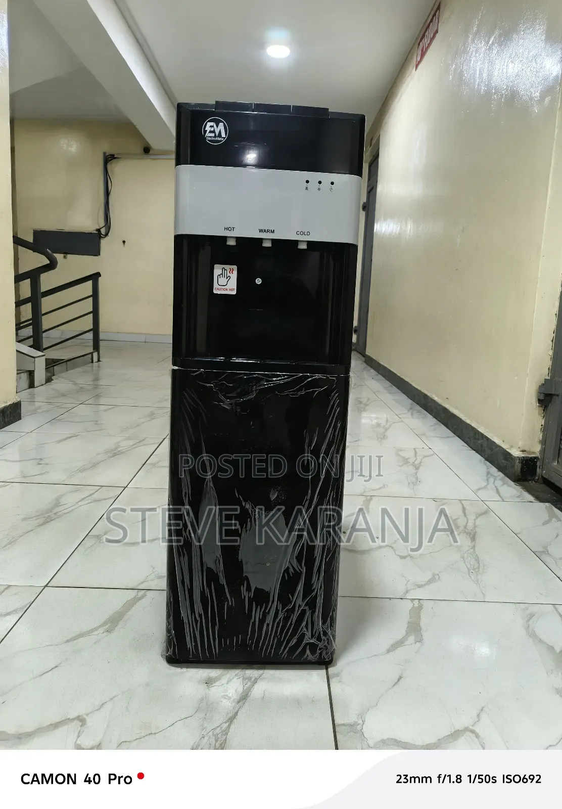 Electromate Bottom Loading 3 Taps Water Dispenser