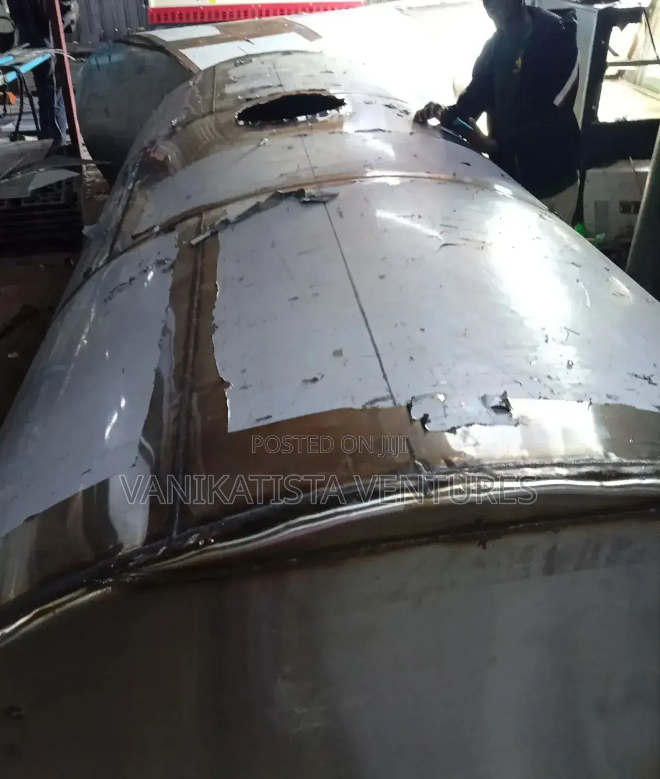 We Fabricate Commercial Lorry Tanks for Transportation of Milk Water