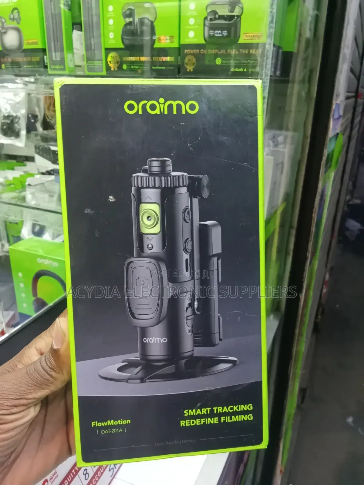 Oraimo Flowmotion Smart Face Tracking Gimbal Smartphone Tripod