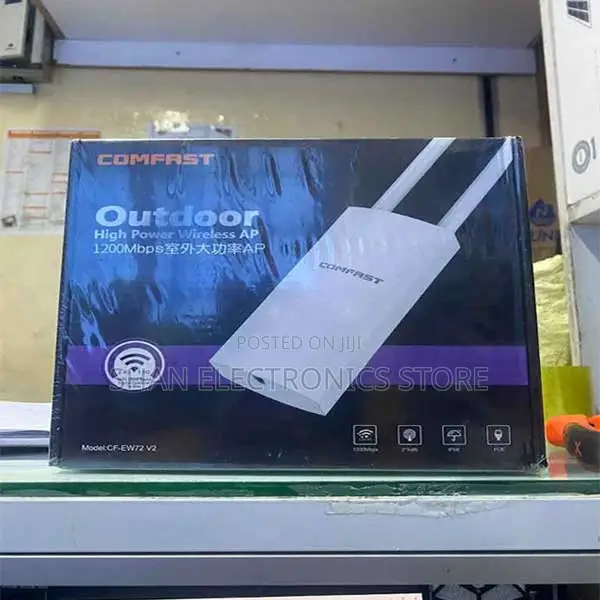 Wi-Fi Extender and Access Point Designed for Long-Range Ew72 1200mbps