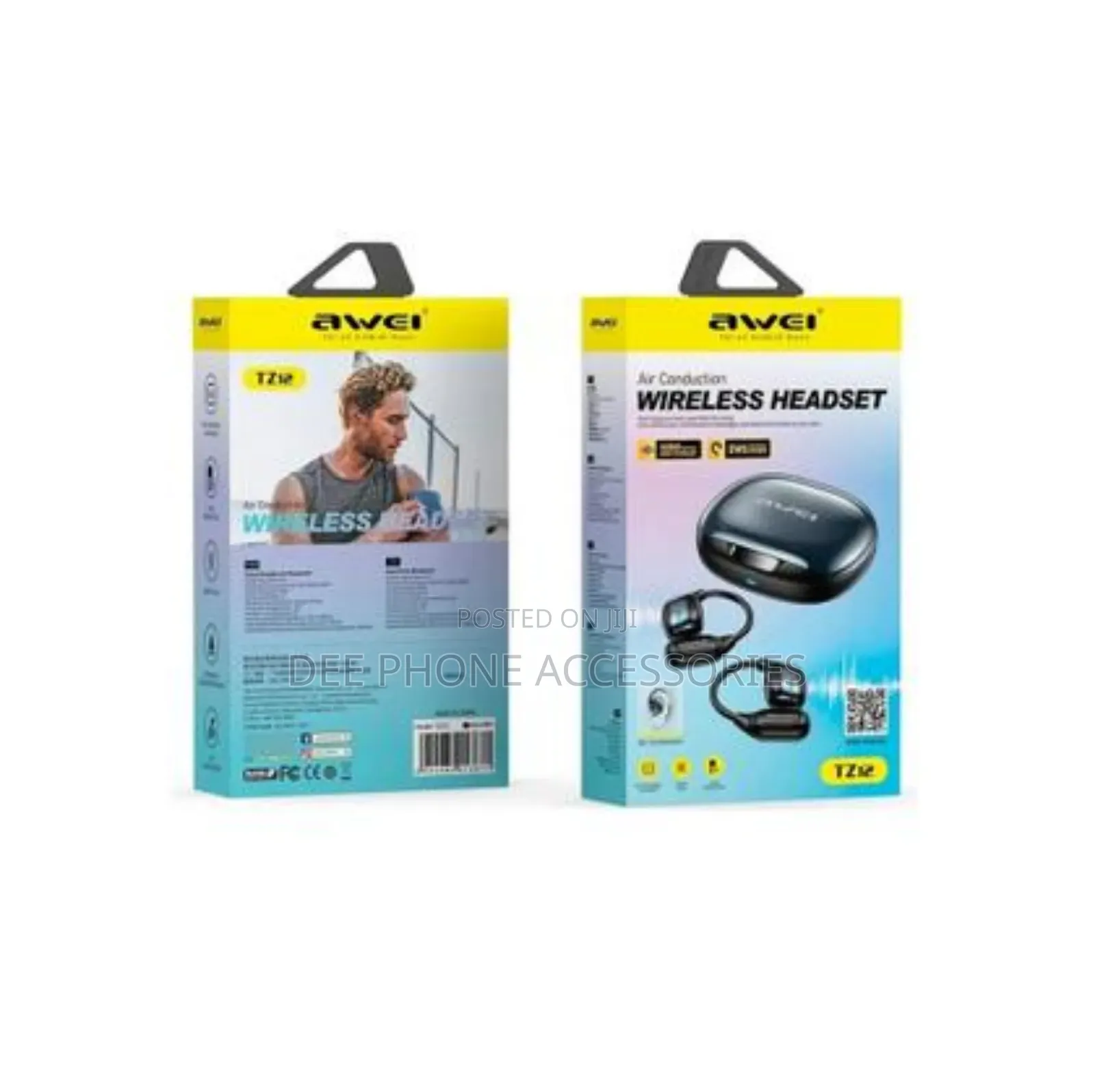 Awei Tz 12 Air Conduction Ows Earhook Wireless Earphones