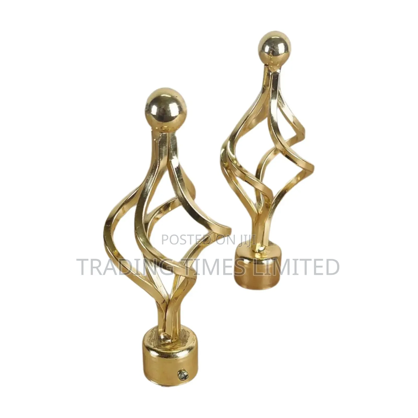 Decorative Golden Curtain Flower End
K