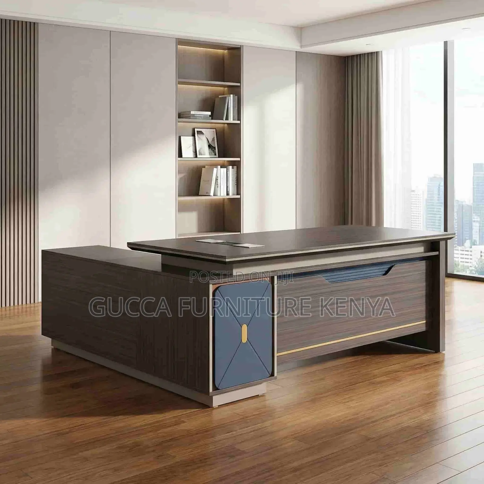 1.8 Meters Executive Manger's L-shaped Office Desk